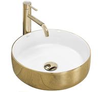 Rea Sami lavabo 36x36 cm circular sobre encimera REA-U1801