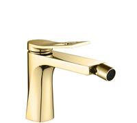 Rea Grifo para bidé Rea Soul Gold Mezclador monomando de latón para WC, inodoro y baño (oro claro)