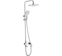 Rea Storm conjunto bañera/ducha a pared con rociador con efecto lluvia cromo REA-P4882