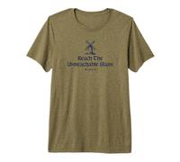 Reach The Unreachable Stars Don Quijote - Impresión Azul Marino Camiseta Premium