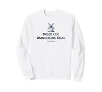 Reach The Unreachable Stars Don Quijote - Impresión Azul Marino Sudadera