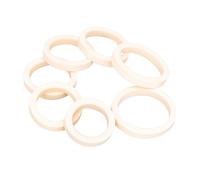 ReachMall 2 anillos de espuma de esponja para horquilla de bicicleta, sello de aceite, color blanco, absorción de polvo, lubricación para suspensión delantera Rockshox, 30-40 mm