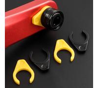 ReachMall 2 pedales plegables de liberación rápida para bicicleta, hebilla de bloqueo para protección, material ABS, instalación automática para desbloqueo para Brompton para mks