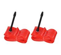 ReachMall 2 tubos interiores de TPU para bicicleta de 700 x 35-50 C para válvula Presta de 45/65 mm, ultraligero, resistente a pinchazos, para neumáticos de carreras de ciclismo de carretera