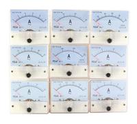 ReachMall 85L1-A - Amperímetro de CA clase 2.5, precisión para rango de 5 A a 300 A, conexión directa o derivación, uso en armarios de control eléctrico