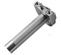 ReachMall Acelerador de giro CNC de 22 mm para Dirt Bike Motocross para Enduro para MX para Quad Scooter Light Bee para Surron E-Bike Accesorio de manillar negro (plata)