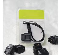 ReachMall Adaptador de carga para bicicleta eléctrica Di2 de 12 velocidades y SRAM eTAP, cabezal de cargador portátil para sistemas de cambio electrónico, acero al carbono