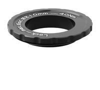 ReachMall Adaptador de cubo de freno de disco de aleación de aluminio para anillo para eje de 9/12/15 mm para adaptarse a rotores de 6 pernos con requisito de herramienta de 44 mm