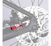 ReachMall Adaptador de montaje de poste de bicicleta de carretera de 140 mm a 160 mm, pinza de freno de disco hidráulica trasera de aleación de aluminio, ligero para una mayor potencia de frenado en
