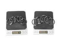 ReachMall Ajuste de manivela de 24 mm y 30 mm, manguito reductor de arandela ondulada de acero para reparación de pedalier de bielas de 24 y 30 mm