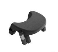 ReachMall Almohada ortopédica con diseño de cuña para leer, jugar, ver la televisión, color negro, 58 cm (gris oscuro)