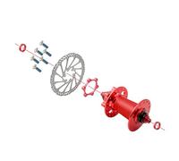 ReachMall Arandela de conversión de buje de 44 mm para buje delantero trasero de 100 mm a 110 mm, 142 mm a 148 mm, adaptador de compatibilidad de marco de freno de disco de aleación de aluminio