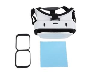 ReachMall Auriculares VR para iOS y Android, lentes ajustables PD y Focus VR de 4.7 a 7.0 pulgadas, educación inmersiva de películas para juegos, ABS ligero blanco