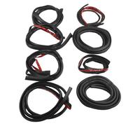 ReachMall Burlete para Tesla Model 3 2022-2025, tira de sellado de aislamiento acústico, kit de sellado de puerta de goma resistente a la intemperie, color negro