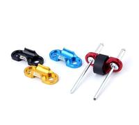 ReachMall Clip de guía de cable de freno de bicicleta de aleación de aluminio con base de remache para enrutamiento de alambre de 6,3 mm en el marco, ciclismo de montaña y carretera