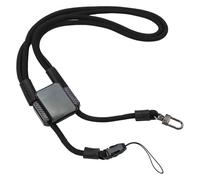 ReachMall Cordón ajustable antipérdida para DJI Pocket 3 y AVATA 2, correa de cuerda tejida con liberación rápida, 40-70 cm, color negro