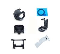 ReachMall DJI NEO - Kit de piezas de reparación, amortiguadores y accesorios de cardán, soporte de marco de cámara ABS, lente de clip, color negro