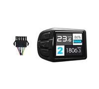 ReachMall Ebike - Pantalla a color de 24 V-52 V con protocolo omd 2, pantalla clara a la luz solar y códigos de falla, para monitoreo de velocidad eléctrico