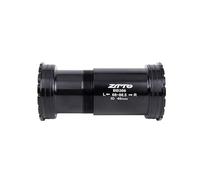 ReachMall Eje inferior de aleación de aluminio para bielas BB386EVO, PF30, BB30, compatible con SRAM para GXP, 30 mm ID 46 mm OD, color negro