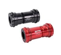 ReachMall Eje inferior de aluminio para bicicleta GXP, compatible con SRAM/FSA/Prowheel, BB30 68/73 mm, copa roscada, color negro