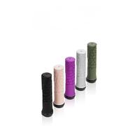 ReachMall Empuñaduras para manillar de bicicleta con bloqueo para anillo antideslizante TPE PP5, absorción de golpes, para bicicleta de montaña, ciclismo, equitación, agarre seguro, color negro