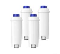 ReachMall Filtro de agua de repuesto DLSC002 para cafetera espresso De'Longhi, suavizante con carbonos activos para Magnifica Dinamica Eletta, 2 meses de vida útil (4 piezas)