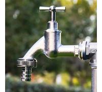 ReachMall Grifo de latón para exteriores, para jardín, piscina, resistente a la intemperie, válvula de cobre para acceso al agua del patio en condiciones severas de invierno