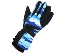 ReachMall Guantes térmicos de esquí para hombre, impermeables, resistentes al viento, con forro polar, pantalla táctil, compatibles con snowboard, ciclismo, senderismo, clima frío extremo, al aire