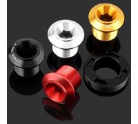 ReachMall Herramienta de extracción de tapa de manivela para SRAM para pedalier doblado, kit de herrajes de aleación de aluminio con tornillo, pieza de reparación de bielas de bicicleta