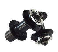 ReachMall Juego de bujes de freno de disco para bicicleta de carretera para NovaTec D471/D472SB, bujes delanteros y traseros de aleación de aluminio 32H con pinchos
