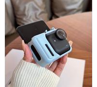 ReachMall Marco protector para Insta360 GO Ultra, jaula a presión a prueba de golpes con soporte de zapata fría, accesorio de liberación rápida