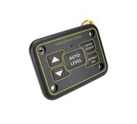 ReachMall Panel de control táctil de nivel rápido para sistema Lippert 425306 RV, nivelación automática de aleación de aluminio compacta, repuesto para remolque de caravana