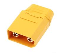 ReachMall Para xt90-S Spark para conector a prueba macho hembra adaptador de 4,5 mm chapado en oro para FPV RC fuente de alimentación helicóptero modelo 30A (macho)
