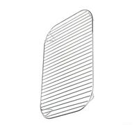 ReachMall Parrilla eléctrica alternativa de acero inoxidable para uso en interiores y exteriores, fácil de limpiar, grande, para superficie, 31,5 x 22 cm
