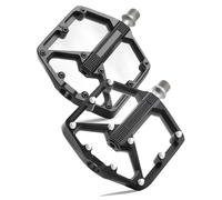 ReachMall Pedal de bicicleta de un solo lado de aleación de aluminio con 3 rodamientos, diseño antideslizante suave para montaña, carretera, viajes urbanos, ciclismo de ocio