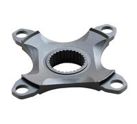 ReachMall Placa de dientes de motor BCD104 mm de aleación de aluminio para M200 M215 M315 10 20 Drive E-Bike Adaptador de plato de conversión
