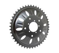 ReachMall Plato 46T para motor Bafang Drive, piñón de aleación de acero para bicicleta eléctrica, negro (no para BBS01B/BBS02B)