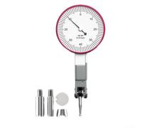 ReachMall Precisión para indicador de prueba de dial de graduación de 0,002 mm para prensa de taladro, calibre de reloj tipo palanca con marcha atrás automática de 0-0,8 mm (pequeño 0-0,8 mm)