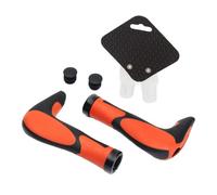 ReachMall Puños de silicona para manillar de bicicleta, gel suave, absorción de golpes, diseño antideslizante, comodidad ergonómica para uso en bicicleta de montaña