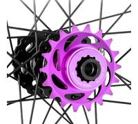 ReachMall Rueda libre de una sola velocidad, engranaje de aleación de aluminio 16T/18T para bicicleta de engranaje fijo MTB,