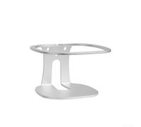 ReachMall Soporte de barra de sonido de metal para altavoz JBL PULSE5, soporte de pared de profundidad ajustable, estante resistente debajo de la TV, soporte de ahorro de espacio, plateado y negro
