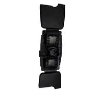 ReachMall Soporte de clip de hebilla para visera solar para BMW X3 X4 X5M X6, pieza de repuesto negra ABS, accesorio de reparación interior
