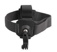 ReachMall Soporte de correa para la cabeza para Insta360 Go 3/4/X3, diadema elástica ajustable con cabeza de bola giratoria de 360°, color gris