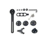 ReachMall Soporte de fibra de carbono para ordenador de bicicleta, soporte de cámara para Garmin Edge 1030/1000/800/510, Wahoo, Bryton, iGPSPORT