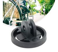 ReachMall Soporte de ordenador para Garmin para Bryton Wahoo, material ABS con tornillo, luz frontal y soporte de cámara para ciclismo