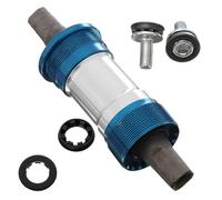 ReachMall Soporte inferior cuadrado cónico de 68 mm, rodamiento de cartucho sellado de aleación de aluminio, limpiaparabrisas de doble labio para bicicleta de montaña de engranaje fijo de 103-127,5 mm