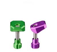ReachMall Tapa plegable para auriculares de bicicleta, abrazadera de aluminio CNC, bloqueo de liberación rápida para modelos Dahon P8 P10, pieza de reparación mejorada