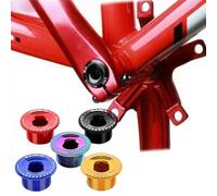 ReachMall Tornillo de manivela de aleación de aluminio CNC, tuerca de fijación ligera para plato hueco Prowheel y FC 4500 5600