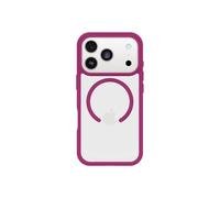 Otterbox React MagSafe Funda para iPhone 18/17 Pro, Transparente/Rosa | Resistente a golpes y caídas, Ultra-fina, Protectora, Testada con los estándares Militares anticaídas