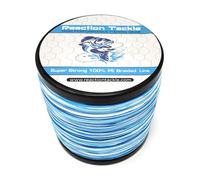 Reaction Tackle Braided Fishing Line Blue Camo 50LB 1500yd